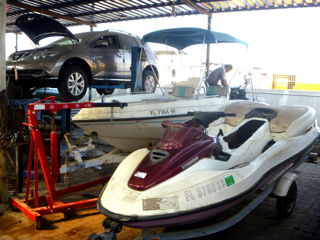 Marine equipment and boats